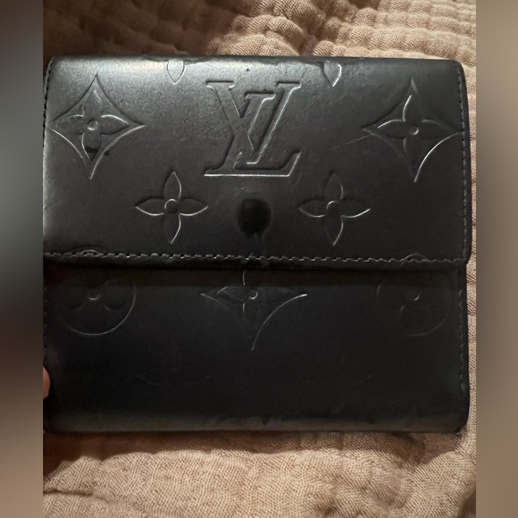 Pre-owned Louis Vuitton Monogram Matte Vernis Bifold Wallet - Picture 7 of 7